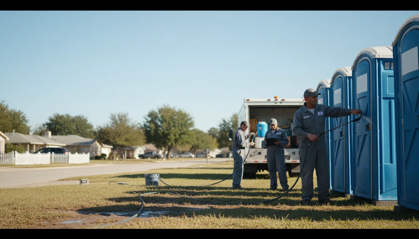 Long-Term Portable Toilet Rental in Kirkville, IA near me